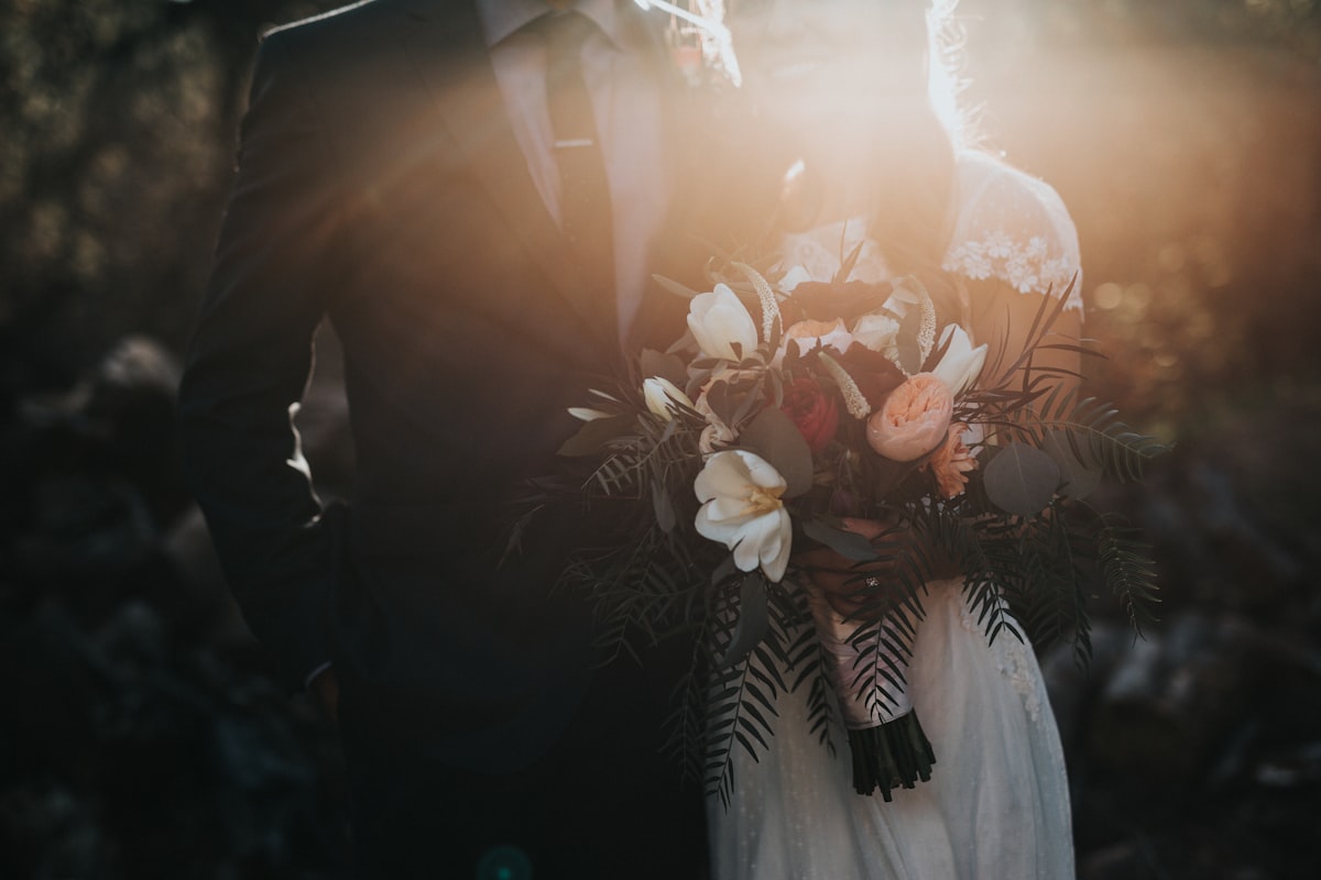Destination wedding ceremony on a scenic terrace
